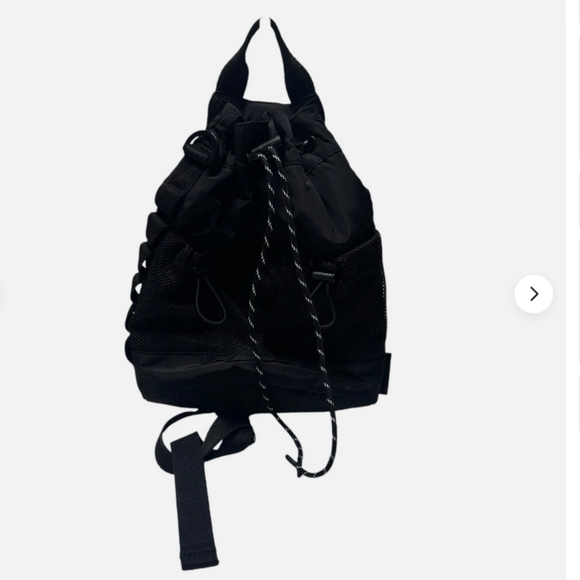 Dagne Dover Black Drawstring Backpack - Picture 9 of 12